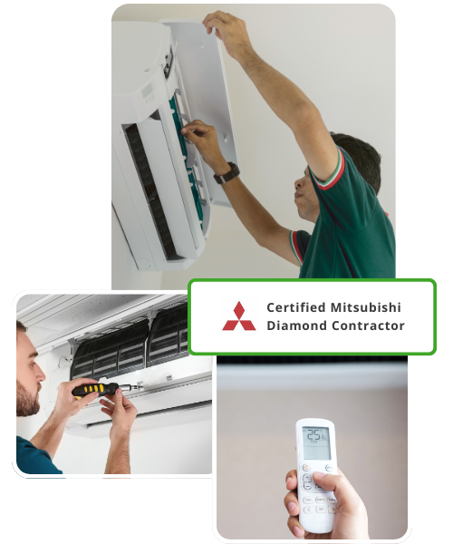 Certified Mitsubishi Diamond Contractor