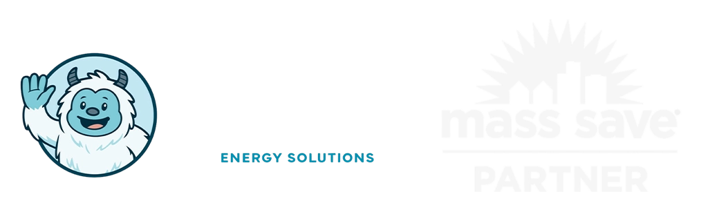 A friendly cartoon yeti waves inside a circle beside the words yeti ENERGY SOLUTIONS on a light background.